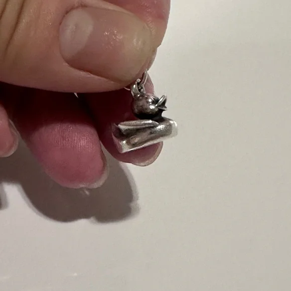 James Avery 925 Silver Duck Pendant Charm - Picture 3 of 4